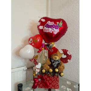 Arrangement zum Valentinstag 